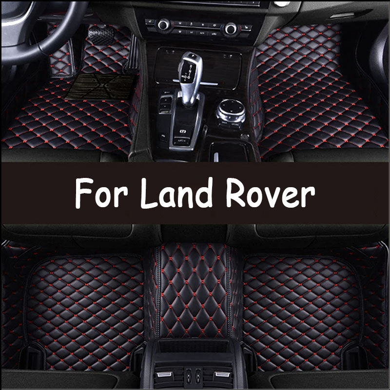 Custom Car Floor Mats for Land Rover Discovery 5 5 Seat 2017 to 2022 Years Interior Fit Details Car Accessories