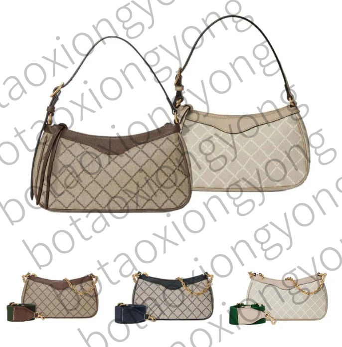 2025 handbag small high quality flower canvas wallet Leather man purse Crossbody Designer clutch tote Shoulder phone black chain bag 22