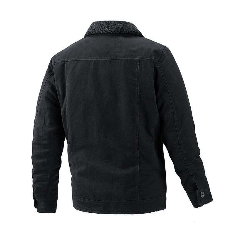 2024 Winter New Plush Jacket Casual Coat Men's Fashion Trend