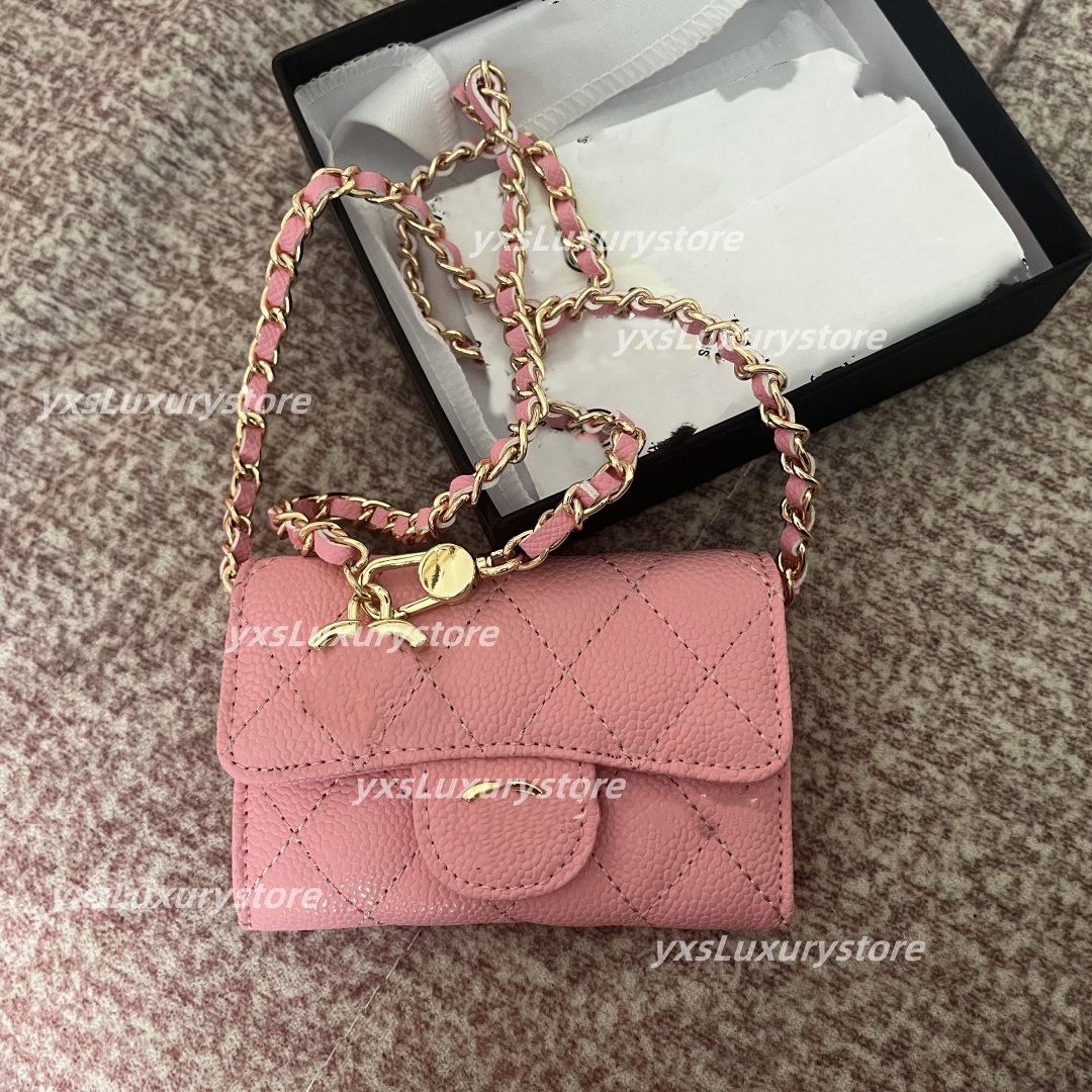 2025 Designer Luxury mini Bag new genuine leather small chain single-shoulder bag high-quality diamond-shaped classic crossbody bag
