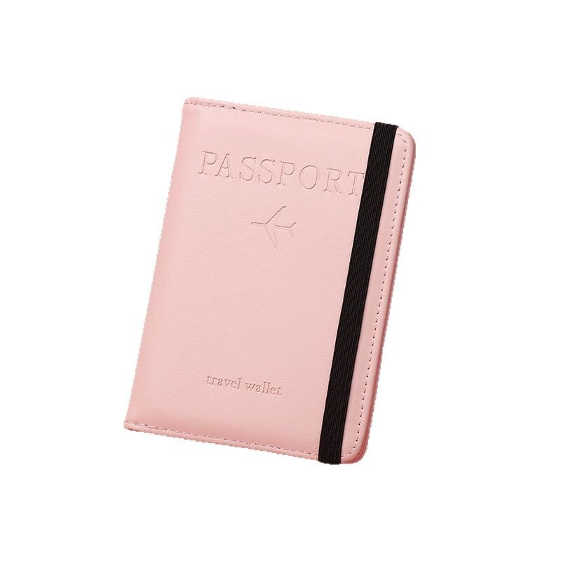 New PU Leather Card Anti-theft RFID Blocking Magnetic-proof Multi-functional ID Holder Simple Passport Case