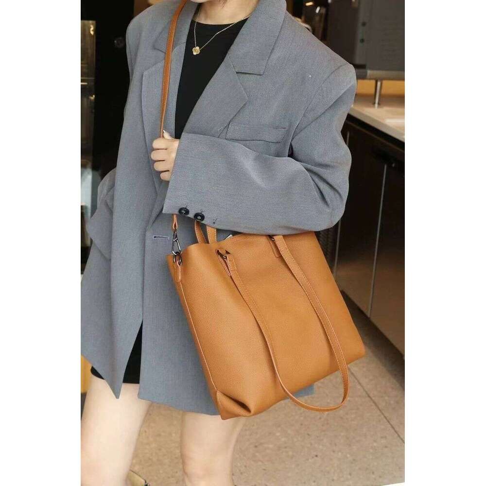 cowhideEvening Bags Designer Handbag Brand Women Casual Tote Large Capacity Ladies Hand Crossbody For