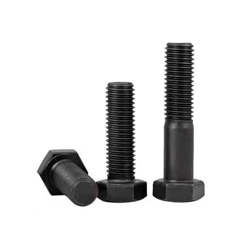 10.9 Grade Quenched Black Hexagon Head Bolts M8-M24 Hardware Fastener Set-Contact customer service before placing an order