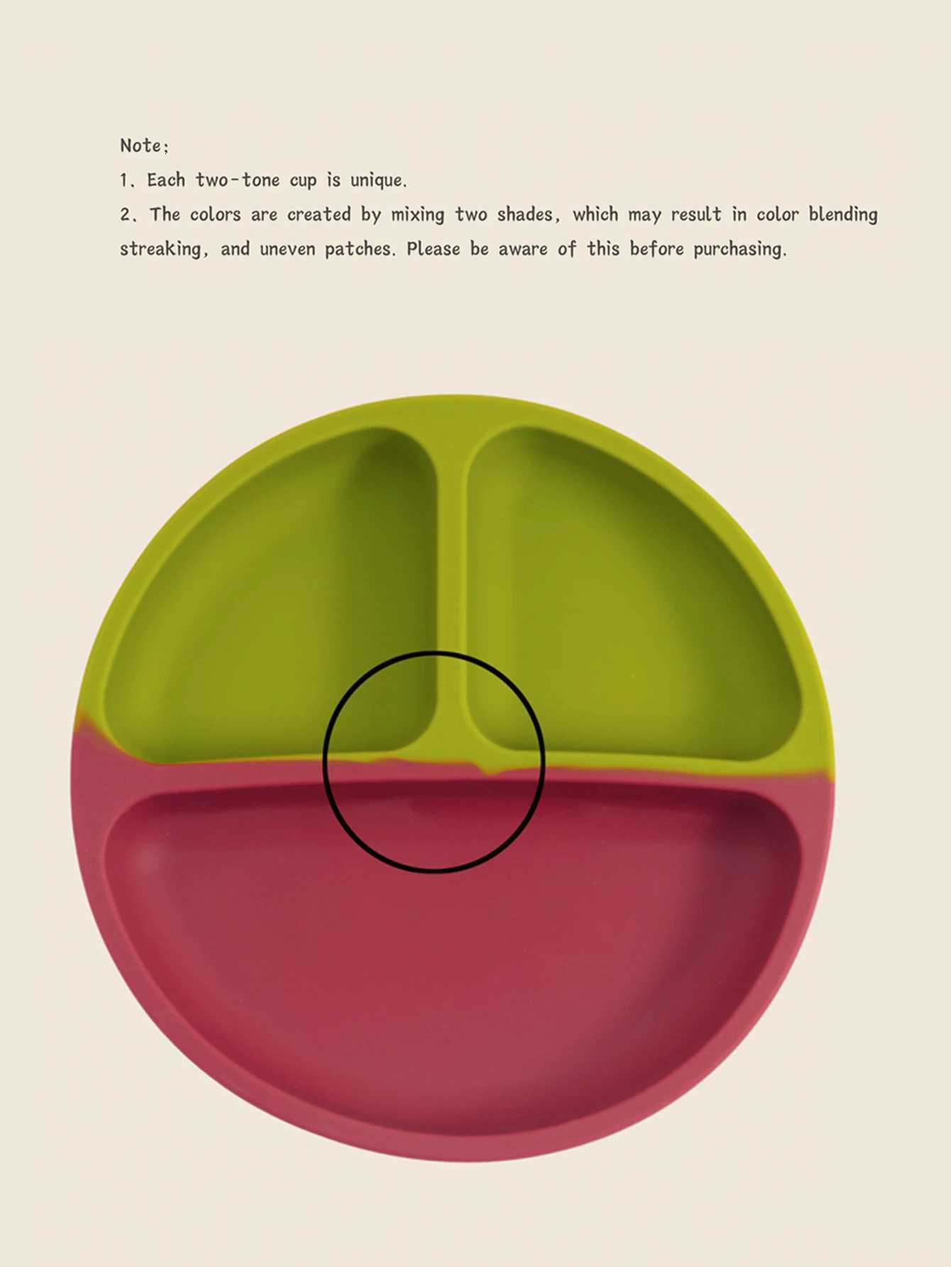 1PCS Color Kids Baby Sucker Silicone Dishes Plate Good Grade Dining Plate Feeding Bowl Toddle Training Tableware Baby Stuff X250806