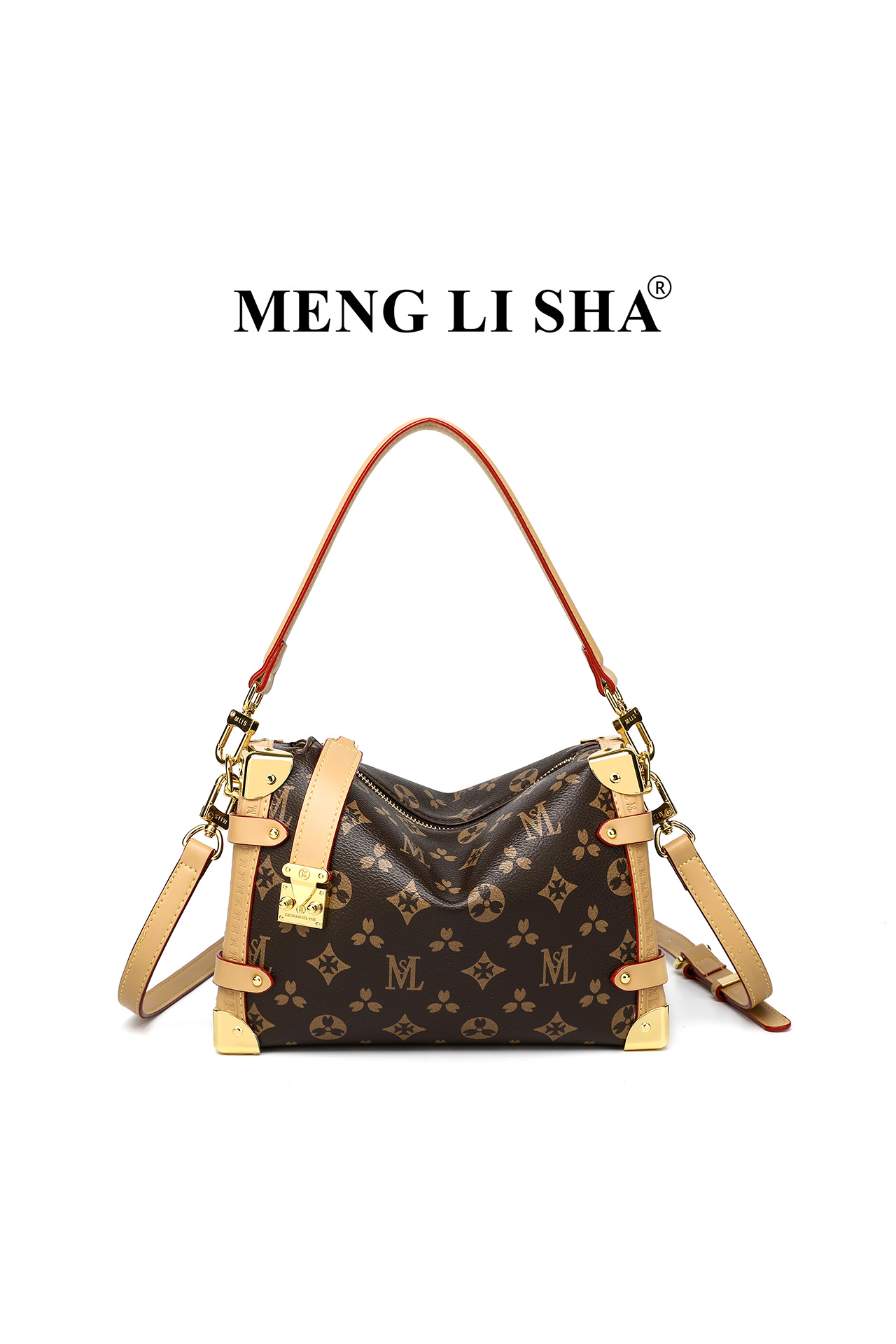 2025 New Handbox High Sense Fashion Printed Handbag Color Small Single-Shoulder Cross-Body Bag