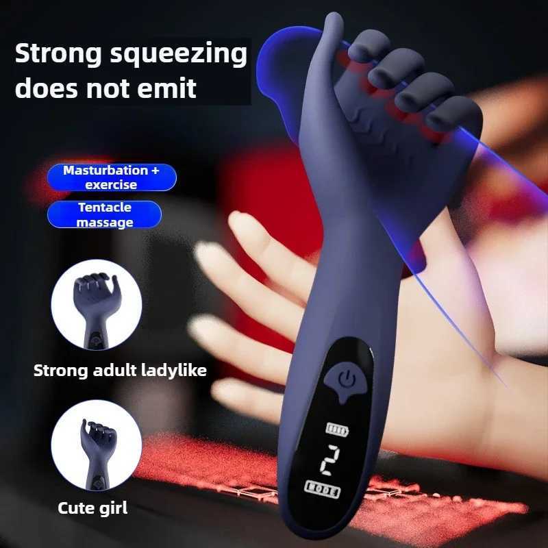 Penis Trainer Glans Vibrator Stimulator Long Lasting Penis Exercise Vibrator Male Sex Toy XJ250806