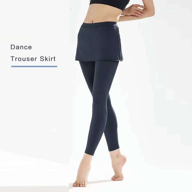 Ballet Warm-up Adult Nine-point Skirt Body Shaping Dance Pants, dance Training trousers pants