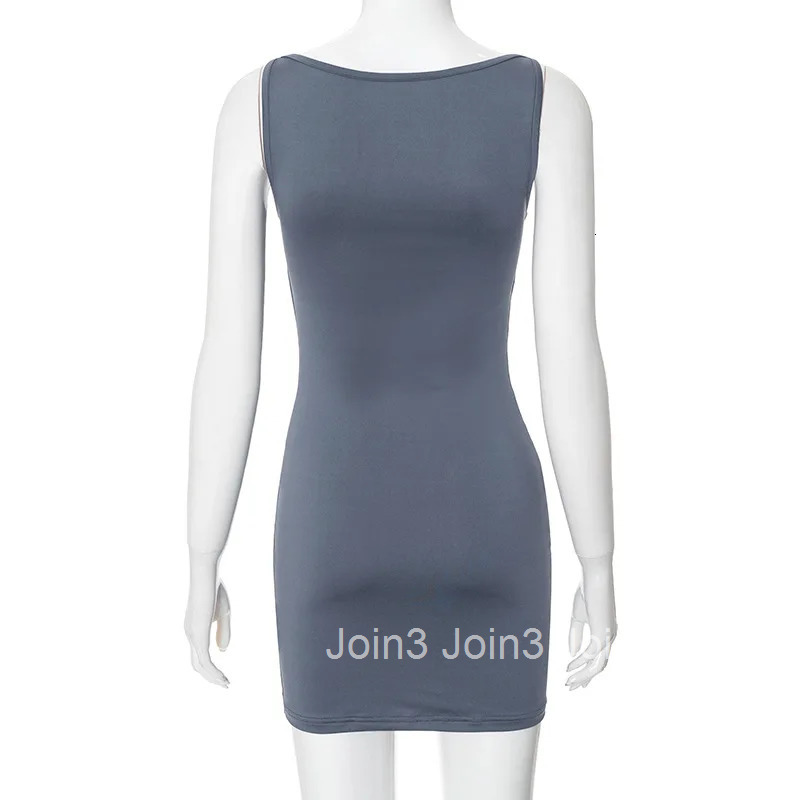 Summer Casual Fashion Mini Sleeveless Wrap Y2K Basic Vest Dress Oufits Sexy Elegant Women Club Party Evening Dress