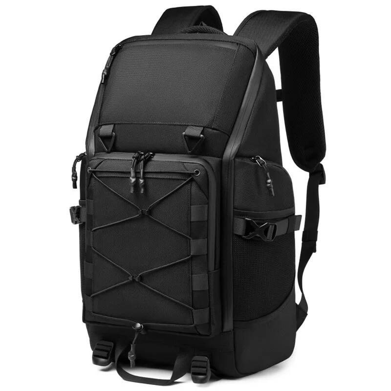 17.3 inch Laptop For Men 35L Travel Nylon Bag Outdoor Waterproof Multi-function Large Capacity Hiking Backpack high-quality