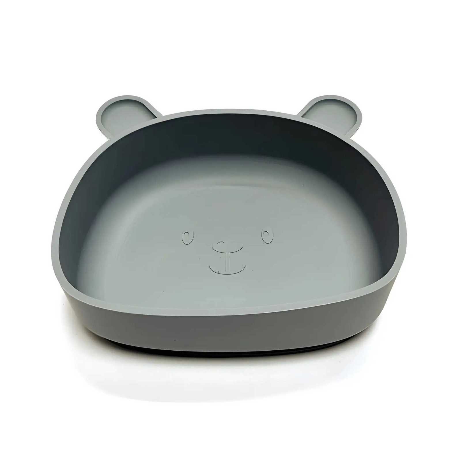 Childrens Silicone Dinner Plate Baby Auxiliary Bowl Suction Cup Bear Cartoon Dinner Plate Fall-Proof Anti-Scald Tableware X250806