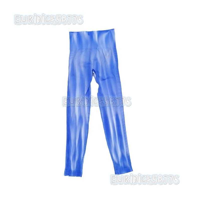 New Outdoor Aurora Yoga Pants for Women Seamless High Waist Peach Hip Lift Sports Tight Leggings for Outdoor Wear H250806