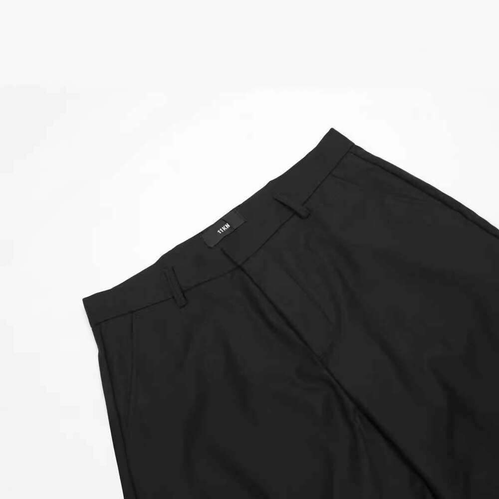 11Kn American Style Straight Slim Fit Flared Cleanfit Pants Trendy Unisex Versatile Draped Casual Trousers B5