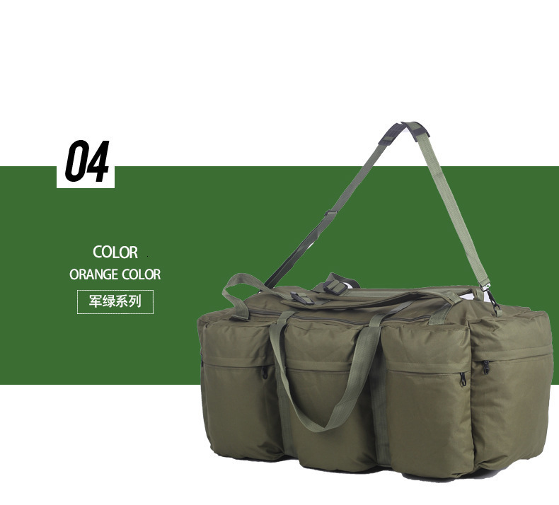 100L Large Luggage Camping Bag Army Backpack Men Outdoor Travel Shoulder Hiking Trekking Trip Tourist Military Tactical Bags 241127