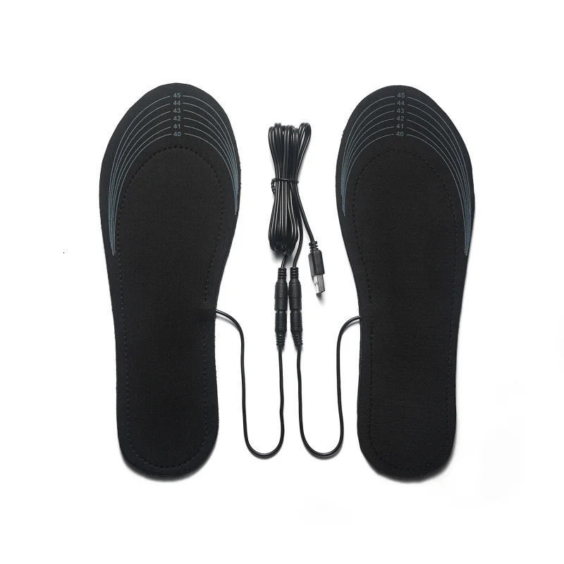 Winter Electric Heated Insoles USB Heating Feet Warmer Thermal Shoes Sock Pad Heated Insoles Washable Full Foot Fever Unisex 250805