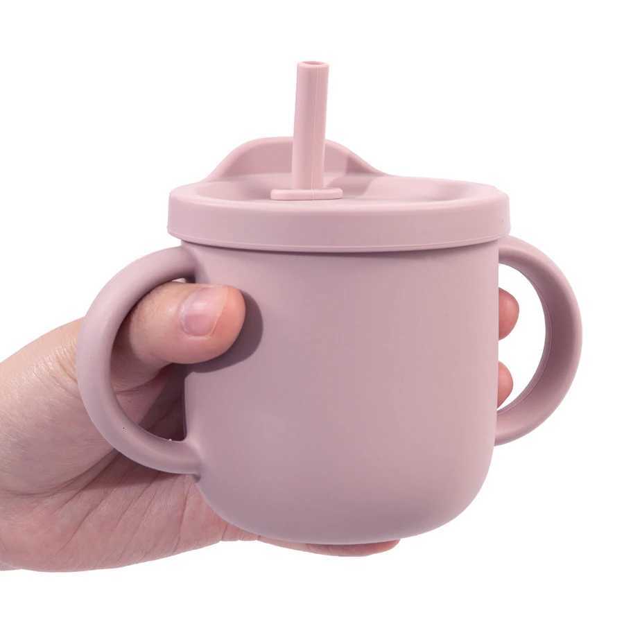 New Design Portable Multi-Function Drinking Cup Baby Feeding Liquid Feed Leak-Proof Straw Cup Food Storage Snack Cup X250806