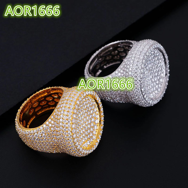 New Design Mens Jewelry Vvs Diamond 925 Silver Iced Out Moissanite Hip Hop Ring