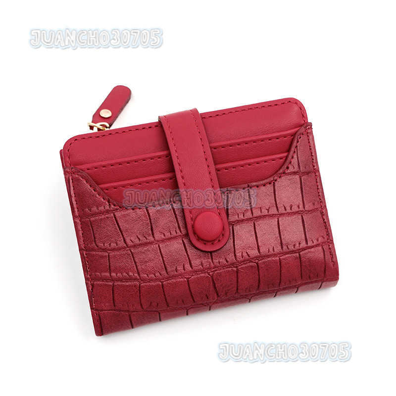 New Womens Wallet Fashion Simple Style Womens Short Wallet Multi-card Slot Coin Purse Clutch H250806