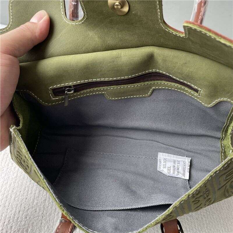 Designer Bag Tote Shoulder Bag New Crazy Horse Leather Handbag Crossbody Women S Embossed Large Capacity Versatile Trendy