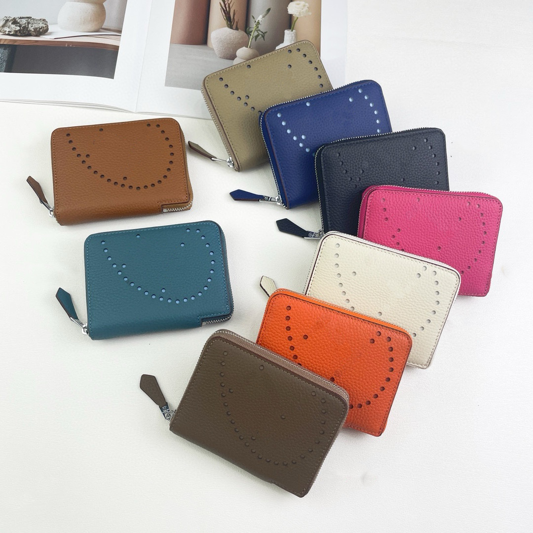 Luxury Designer Wallet with box fashion Bearn Wallet Short Wallets genuine leather zippy wallet Fold Womens wallet New Coin Purses men passport holders wholesale