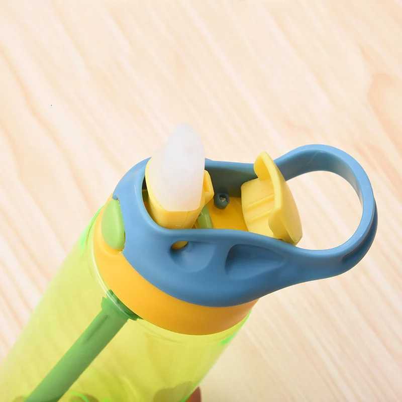Children Straw Cup Outdoor Sports Water Bottle 480ml PC Plastic Creative Gift BPA Free Drinking Water Portable Sports Bottles X250806