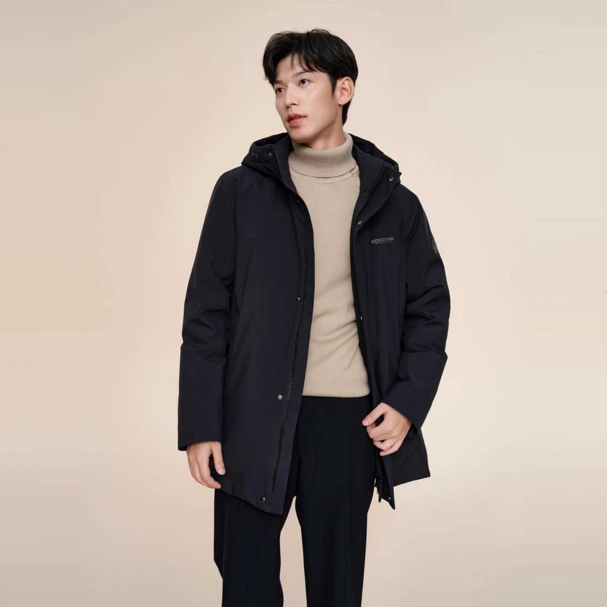 90% down jacket for men by BOSIDENG Winter Jacket Duck Down Jacket thick warm outerwear Puffer Jacket W250806