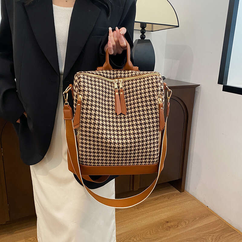 2025 Spring Summer New American Style Trendy Niche Design Large Capacity Fashion Women's Backpack