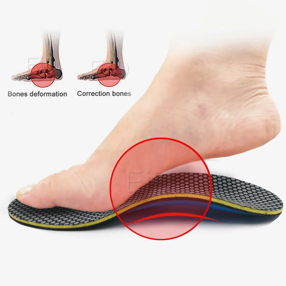 EiD EVA Orthopedic Insoles Ortics flat foot Health Sole Pad for Shoes insert Arch Support pad for plantar fasciitis Feet Care 250805