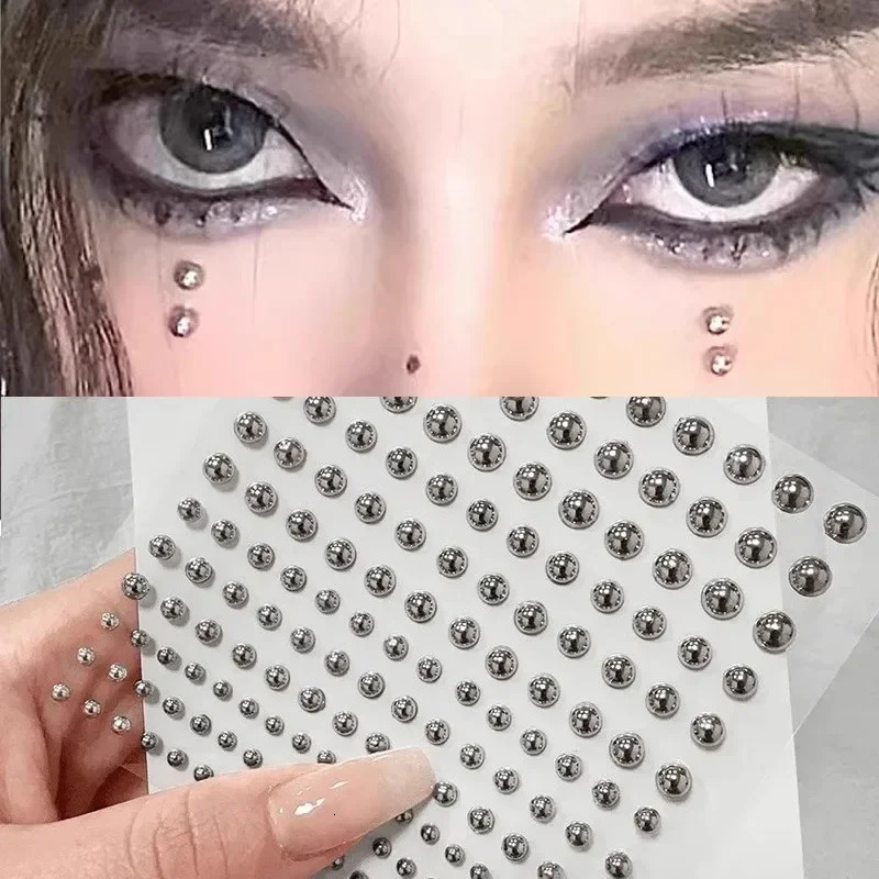 Fashion Lip Nail Eyebrow Nose Ring No Piercing Lip Nails Sticker Selfadhesive Waterproof Reusable Body Belly Button Jewelry 250805