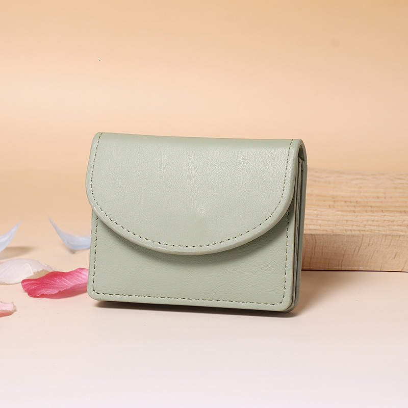 Dopamine Korean Style Ins Card Holder Solid Color Simple Bag Multifunctional Large Capacity Wallet