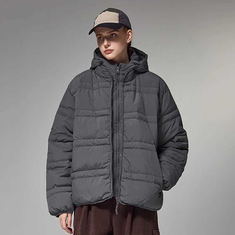 INFLATION Water-Resistant Down Jacket Unisex Streetwear Warm Loose Fit Outerwear with Detachable Design for Men W250806