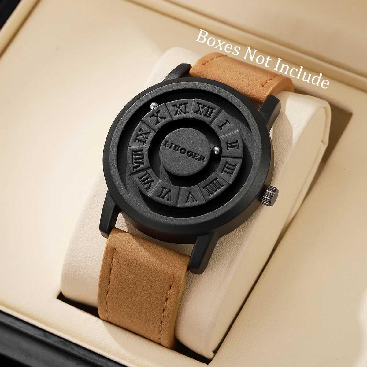 Fashion Magnetic Suspension Mens Casual Sports Roma Dial Wristwatch for Men (Without Box) W250806