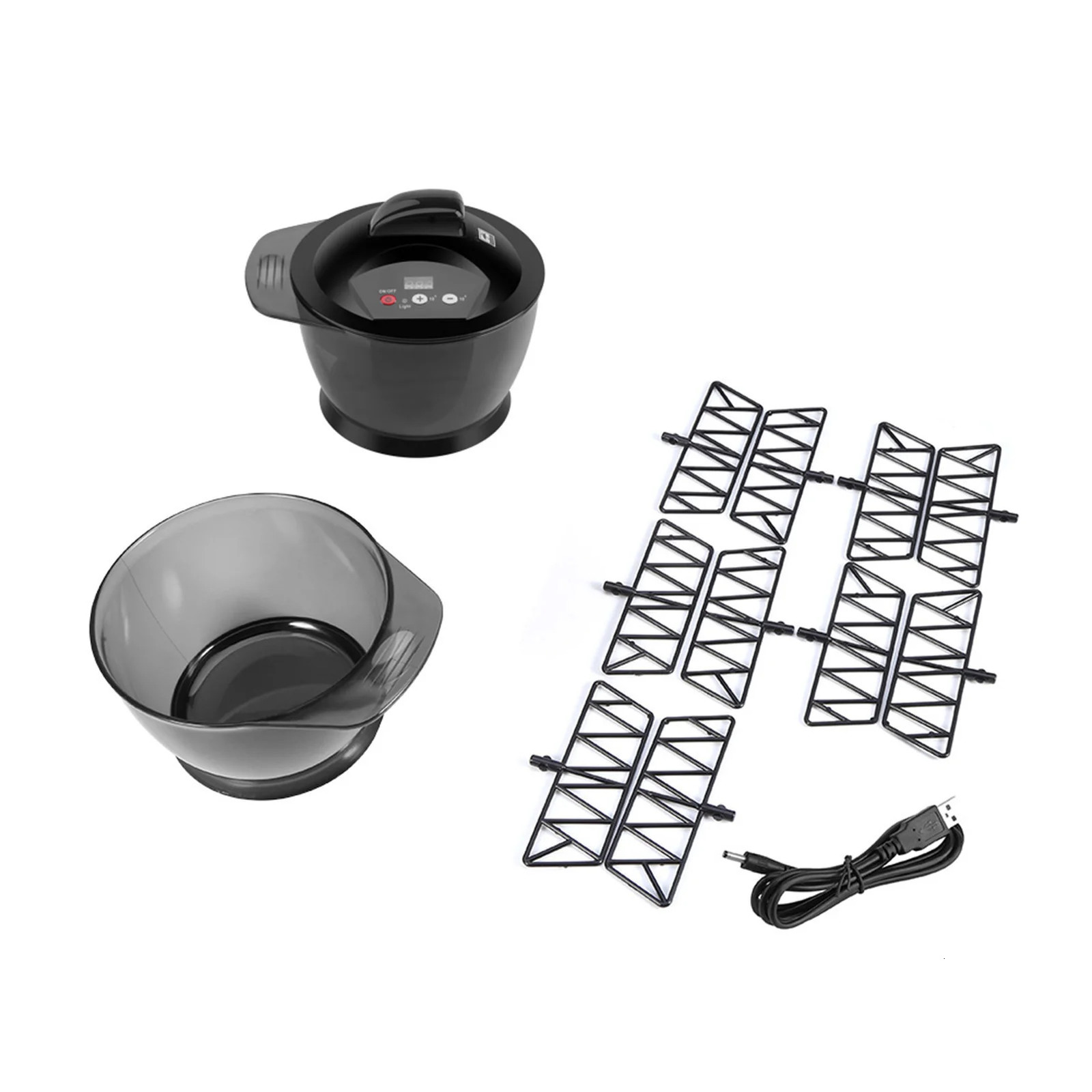 Professional Hair Color Wax Dyeing Hair Electric Hair Coloring Automatic Mixer Hairs Color Mixing Bowl Hairdressing Tools Device 250805