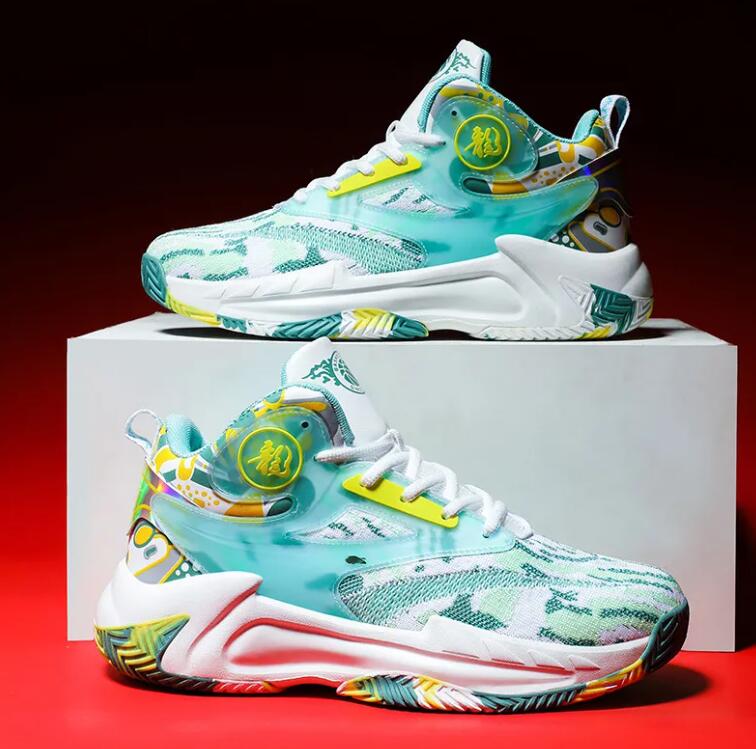 New Basketball Shoes sneaker Men's Sports Anti-Slip Abrasion Resistant Training Competition Shoes Z 8.2-2