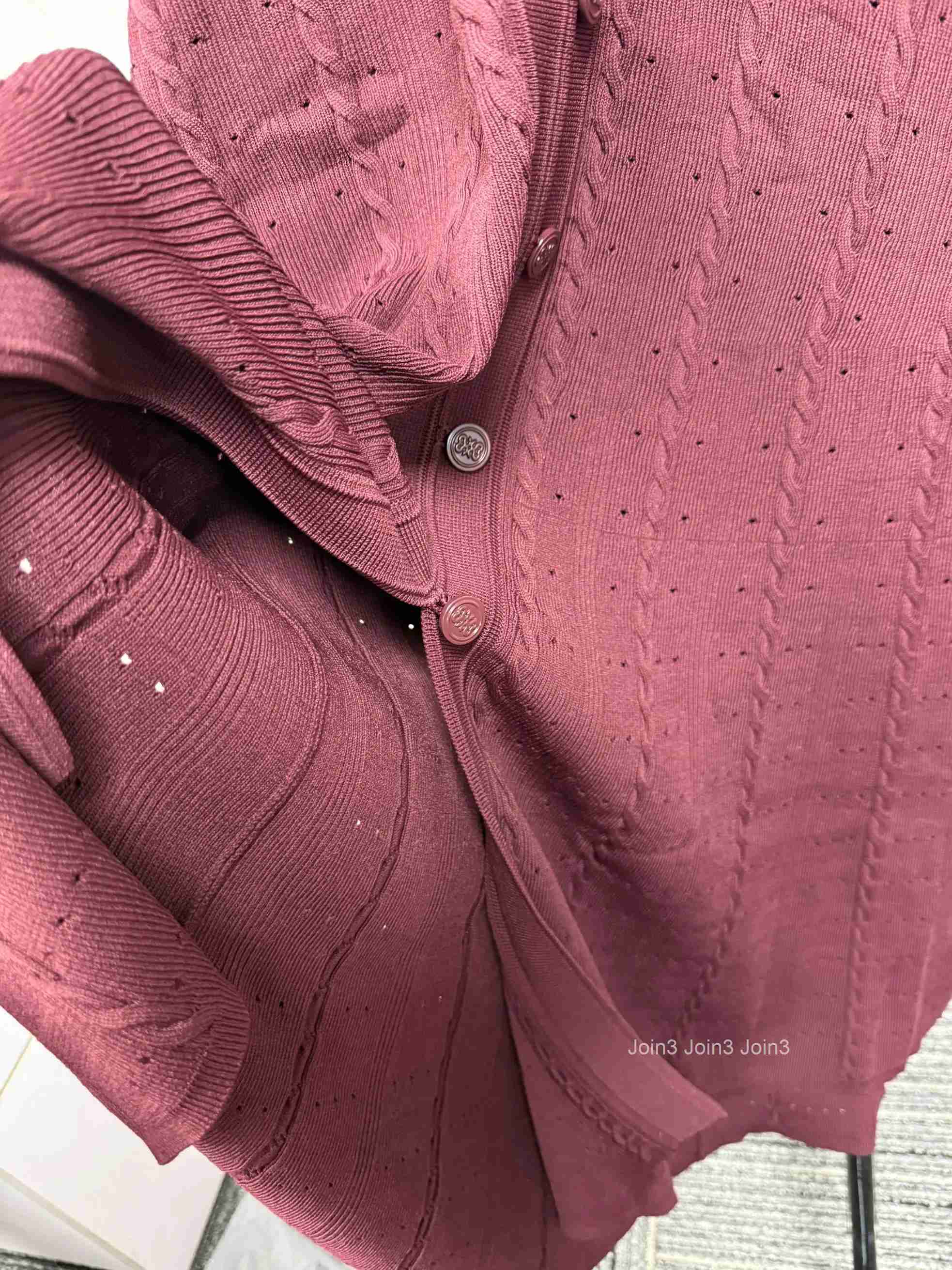 Women O-Neck White Knit Thread Mid-Length Dress Summer New Elegant Lady Ruffled Sleeve Single Breasted Slim Long Robe