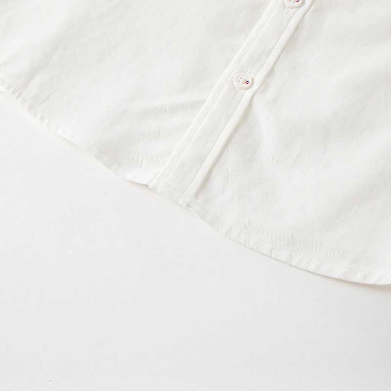 DK 3222467 Dave Bella Kids Shirt Boys 5-13 Years Solid Tops Childrens Shirts Long Sleeves Spring Autumn Cotton Shirt X250806