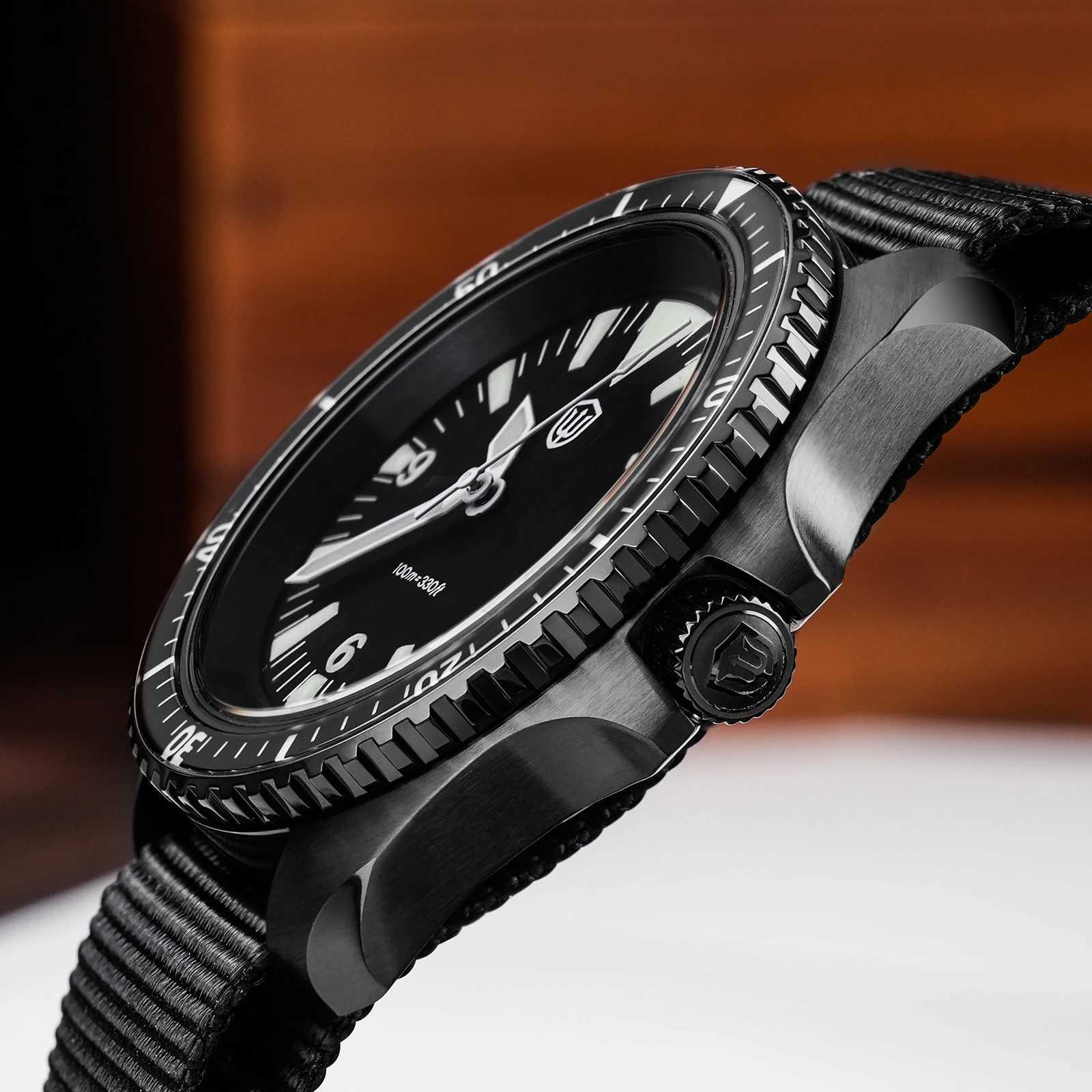 39mm Men Quartz VH31 Sweep Second Mens Stainless Steel Luminous Waterproof Wrist WD1980 V2 W250806