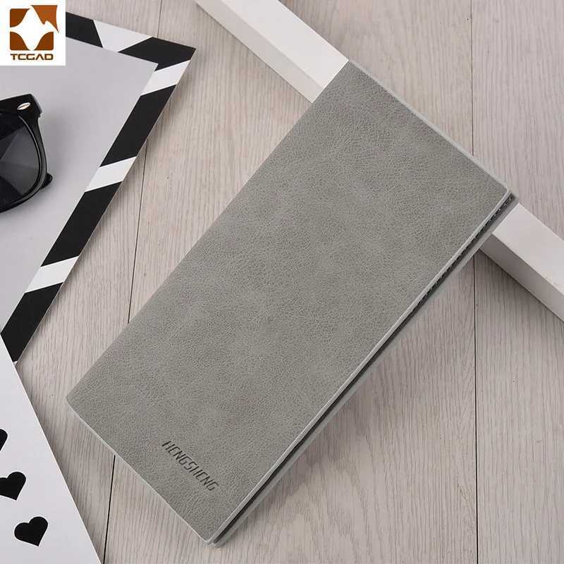 Mens Wallet Thin 0.5cm Slim Mens Purse Wallets for Men Soft Natural Leather Mens Wallet Leather BusinessXJ250806