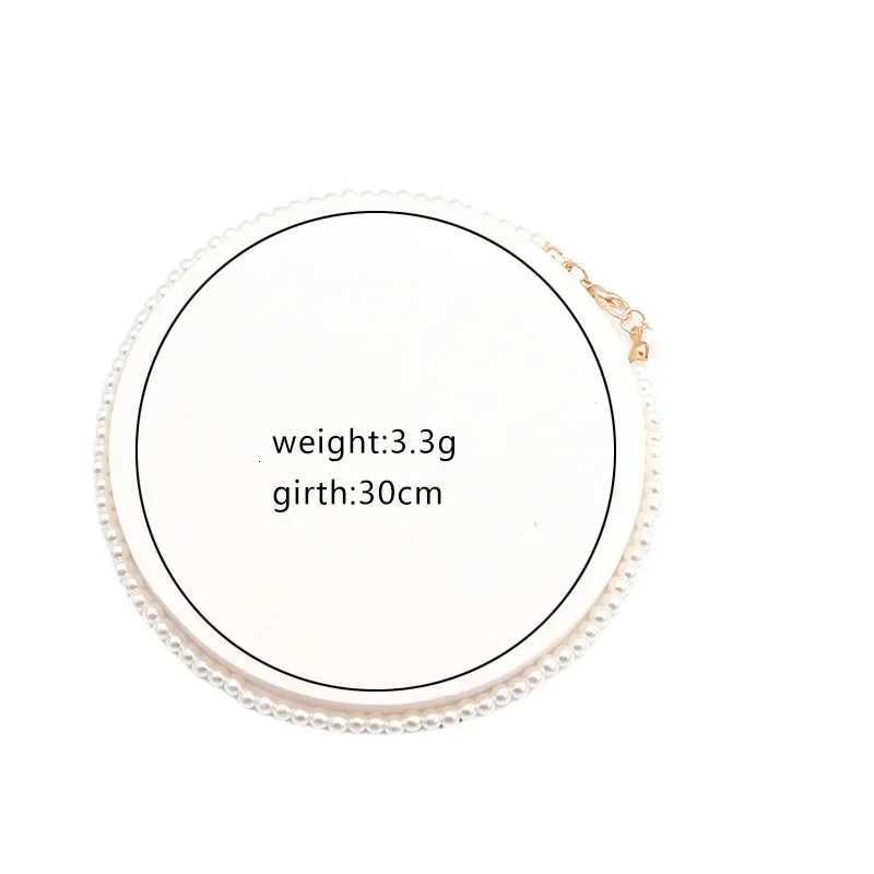 Elegant Big White Imitation Pearl Beads Choker Clavicle Chain Necklace for Women Wedding Vintage Pearl Jewelry Collar 2023 New Y250805