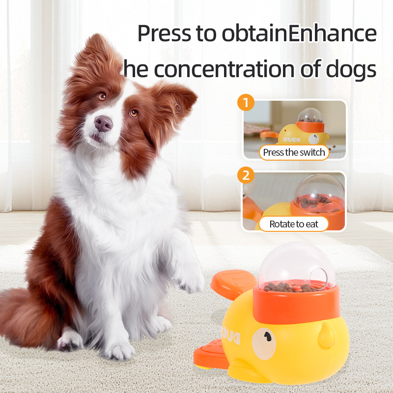 Dog toys with food leakage, pet toy dog feeding device, interactive feeding tool, dog's self-relaxation and entertainment