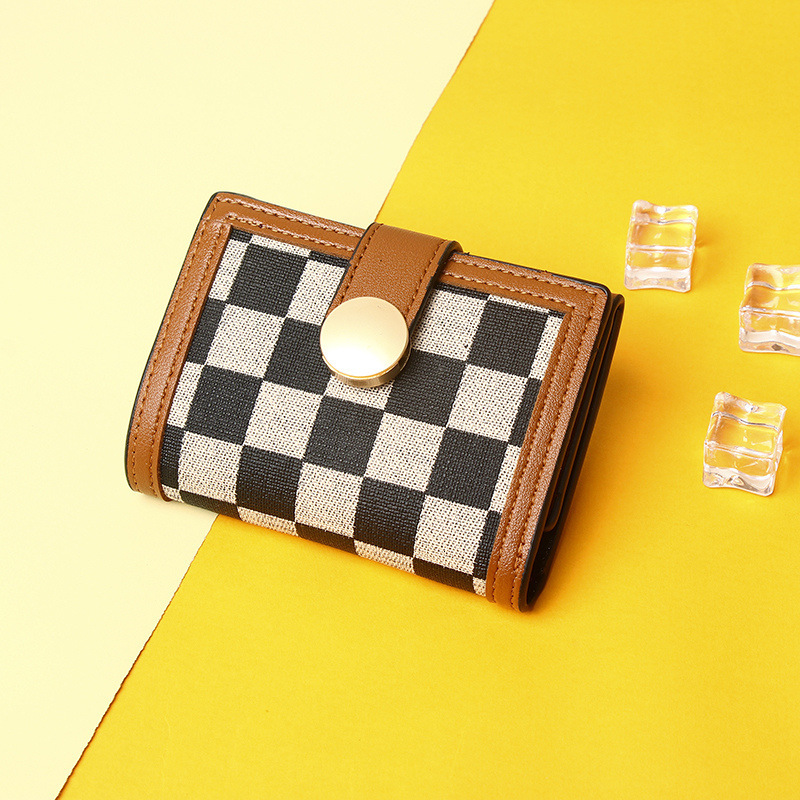 New High-End Women's Short Fashion Versatile Multi-Card Slot Multi-Function Coin Purse 70% off Wallet