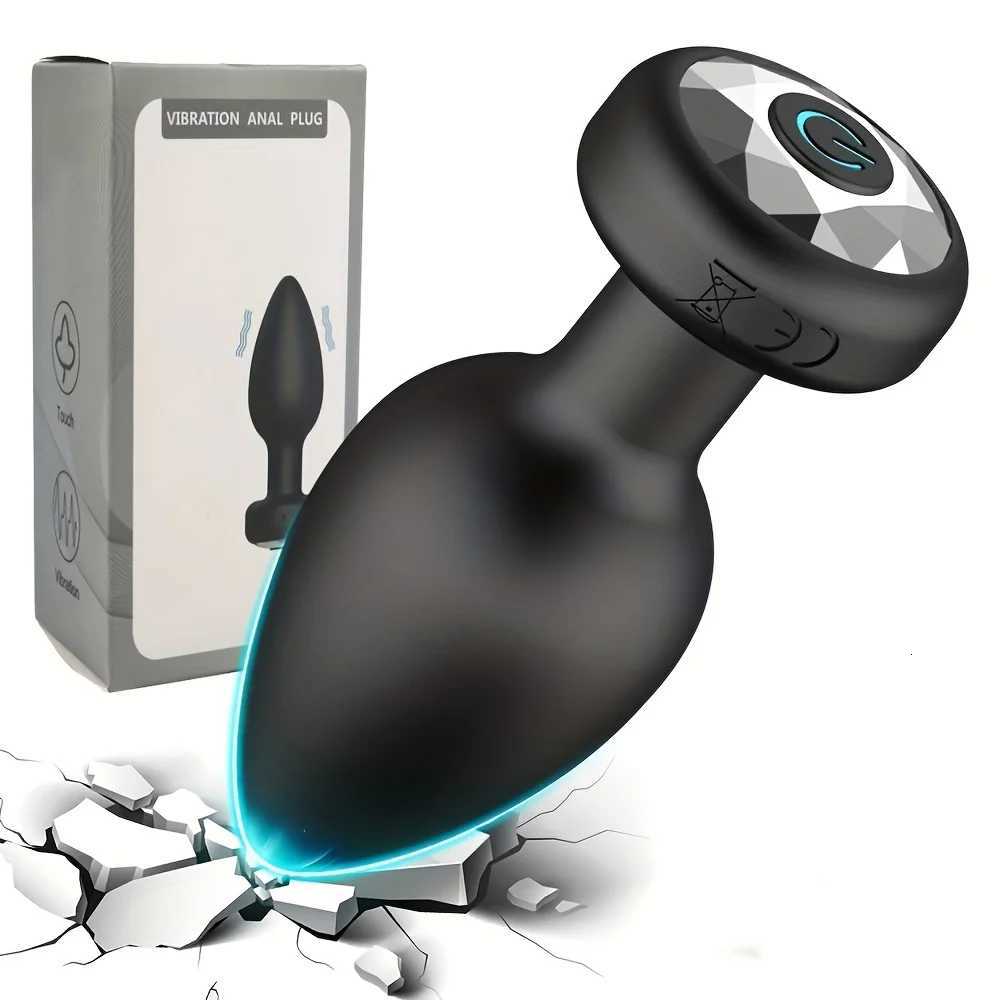 Anal Plug Vibrator 10 Speeds Butt Plug Prostate Vibrating Massager APP Remote Control Female Masturbator Sex Toys for Women Men XJ250806