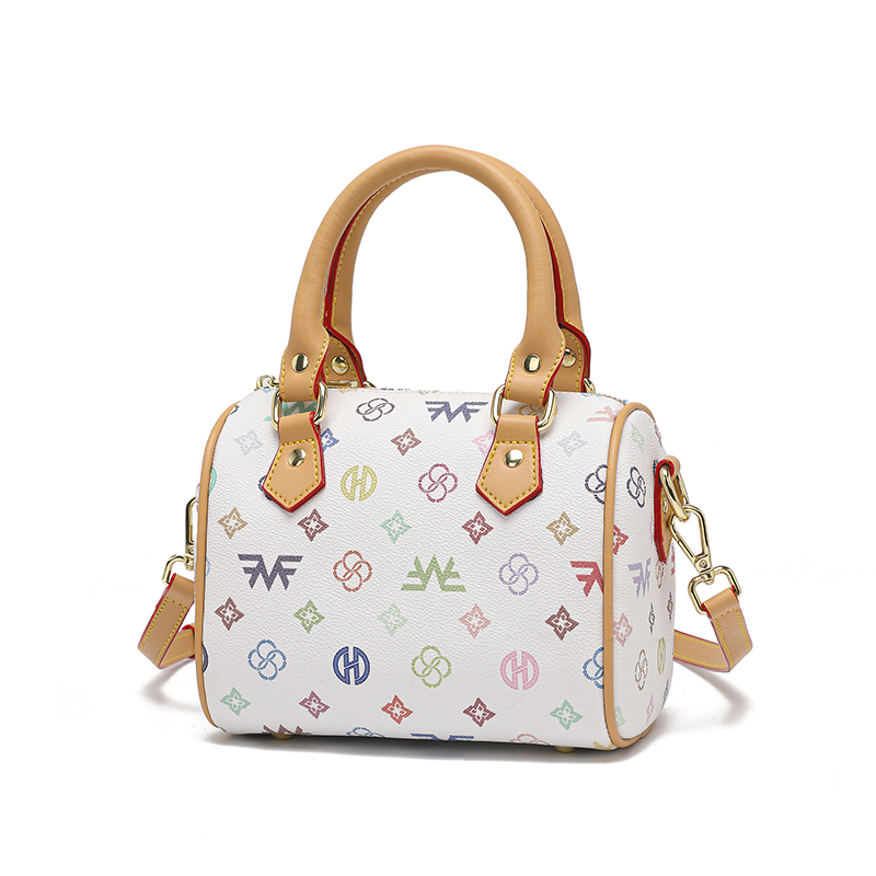 MKF designer bag free shipping High quality casual Boston bag simple versatile classic vintage handbag for woman