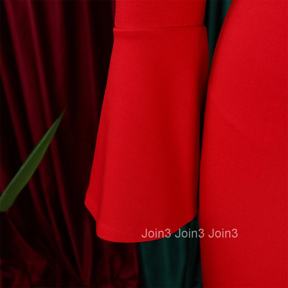 Elegant Office Dresses for Women Flare Sleeve Solid Sheath Package Hips Mid Calf Professional Female Business Work Wear Dress OL