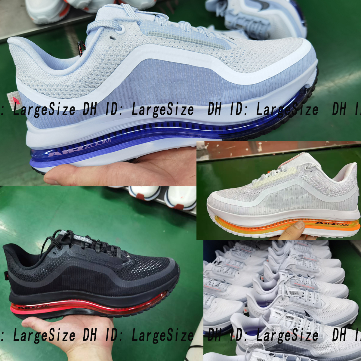 1 for 1 Top Quality 2025 Running shoes For Men Womens designer pegasu premium sport sneaker zoom x trainer React tech race shoes HQ2592 Sport shoes free ship green