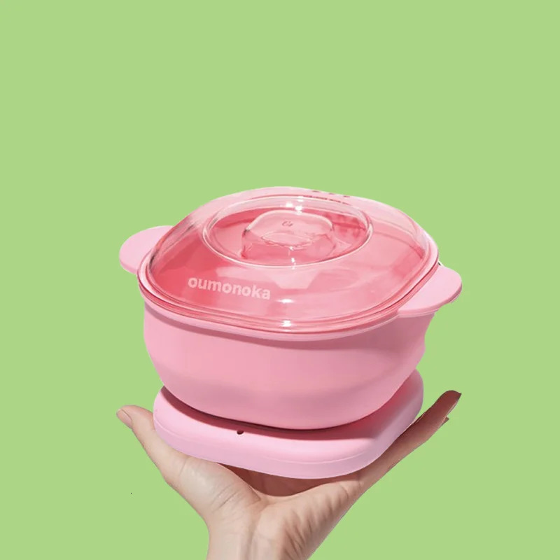 Silicone Shaving Wax Heater Machine for Depilation Professional Home Appliance SPA Paraffin Pot Foldable Wax Heater 250805