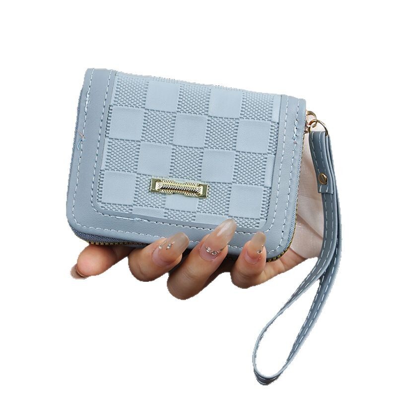 New Short for Women Fashion Simple Coin Purse Mini Small Wallet Multi-Card Slot Customizable