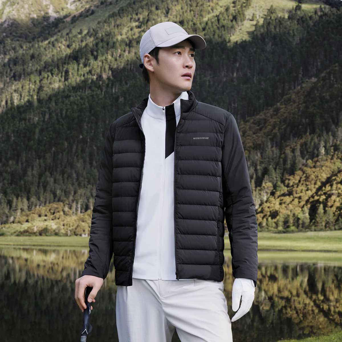 BOSIDENG down jacket for men 90% goose down jacket ultra light jacket warm coat W250806