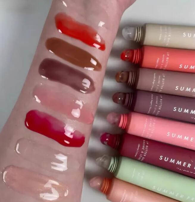 Lip Butter Balm Summer Fridays 15g Moisturizing Transparent Liquid Lipstick Smooth Makeup Lips Glaze Lip Gloss Oil Makeup
