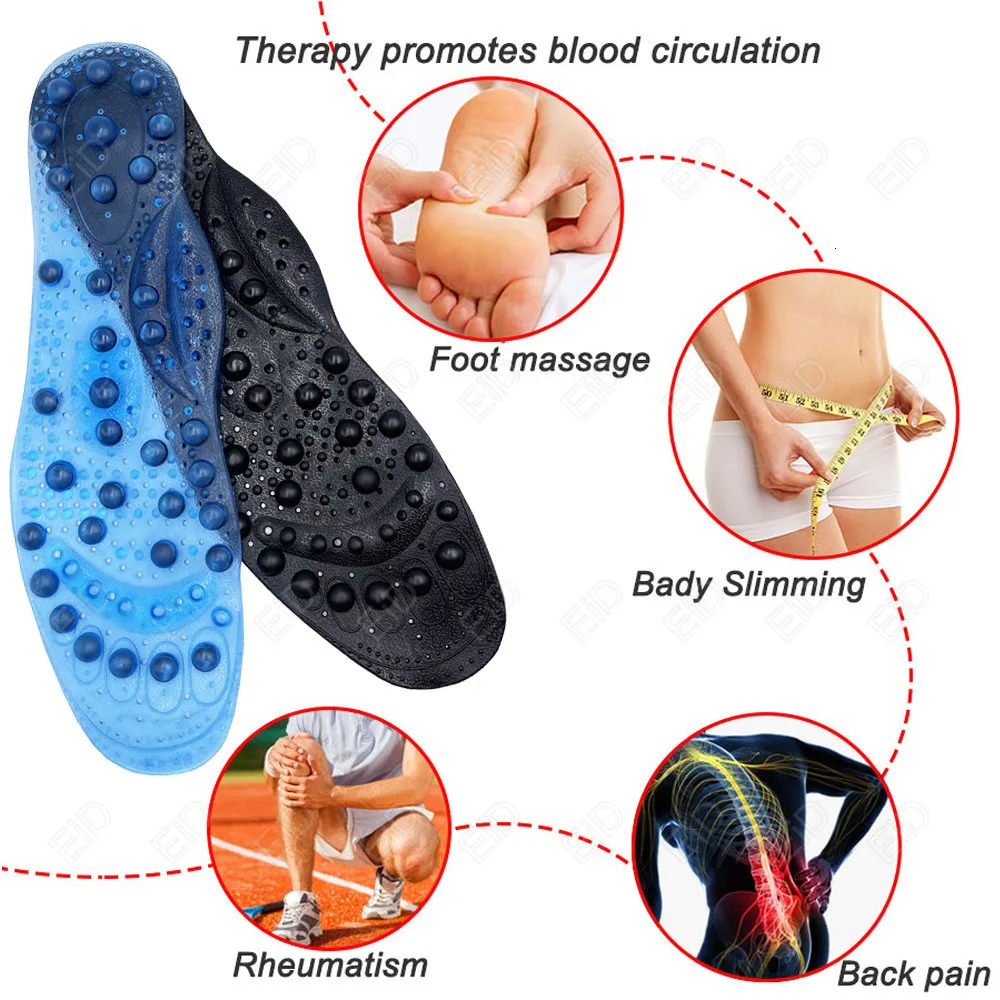EiD Premium 68 Magnetic Massage Insoles Foot Acupressure Shoe Pads Slimming Insoles for Weight Loss Man women Unisex 250805