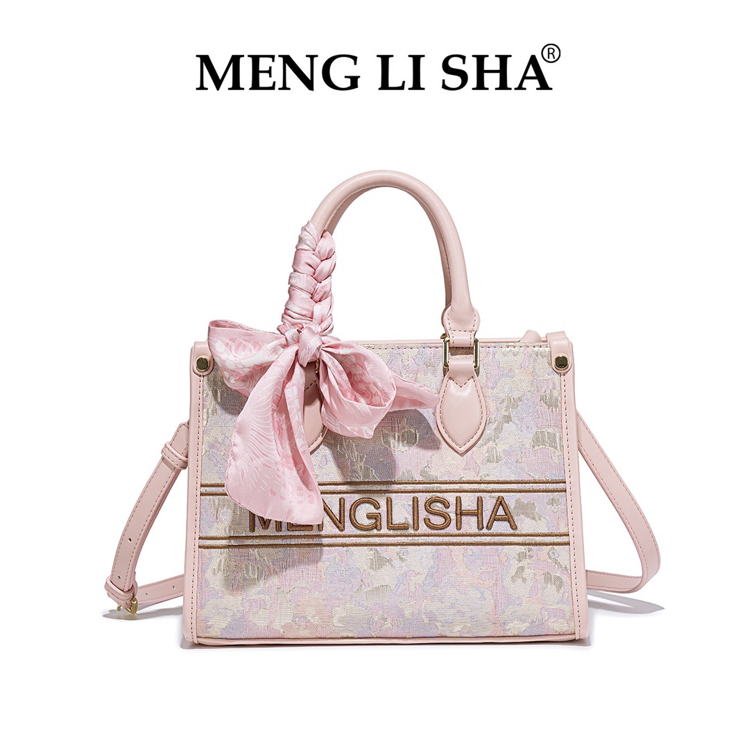 2025 MENG LI SHA New Women's Bag Korean Lazy Wind Commuter Large Capacity Tote Bag High-end Texture Fashion One-Shoulder Crossbody Bag